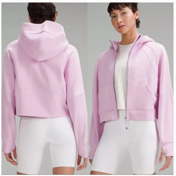 Lululemon Scuba Oversized Full-Zip Hoodie Meadowsweet Pink - LIMITED EDITION!! - Picture 1 of 17